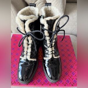 🖤 Tory Burch Genuine Leather Boots , size 8.5